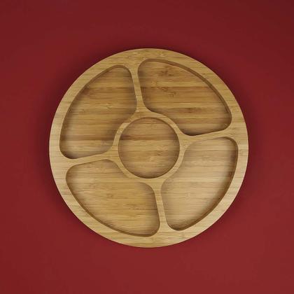 Imagem de Gamela com 5 Divisórias Bamboo