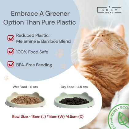Imagem de Gamela para Gato Ruby Road - Anti-Fadiga de Bigodes (Conjunto com 2)
