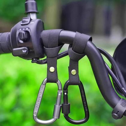 Imagem de Gancho De Guidão De Alumínio Para Moto E Scooter Elétrica, Clipe De Bicicleta Sem Perfuração, Alta