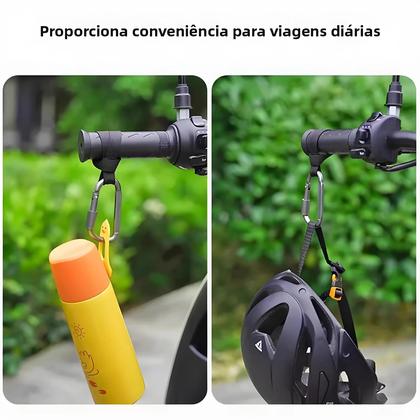 Imagem de Gancho De Guidão De Alumínio Para Moto E Scooter Elétrica, Clipe De Bicicleta Sem Perfuração, Alta