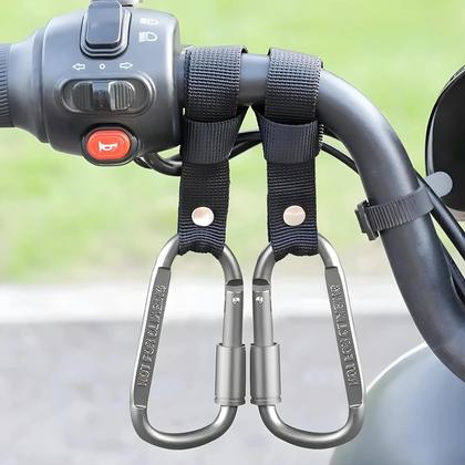 Imagem de Gancho De Guidão De Alumínio Para Moto E Scooter Elétrica, Clipe De Bicicleta Sem Perfuração, Alta
