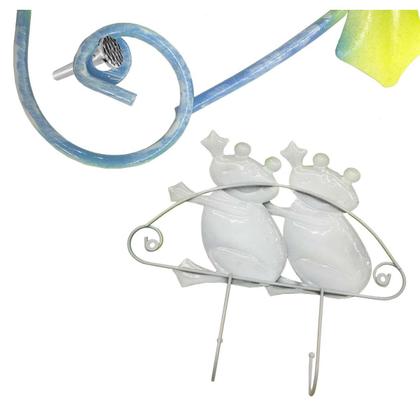 Imagem de Gancho Metal Duplo Para Bone Bolsa Chapeu Enfeite Sapos Pendura 2 Unid (pt-c-c)