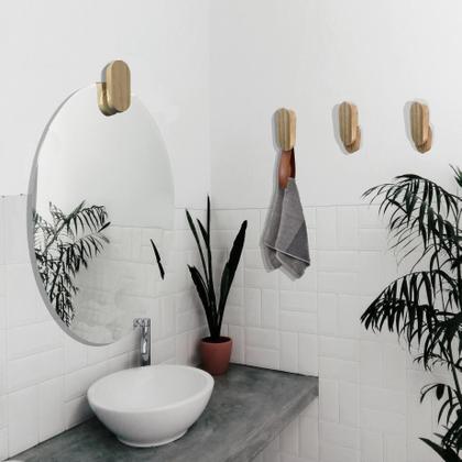 Imagem de Gancho Pinus Oblongo Duplo Com material sintético Rajado