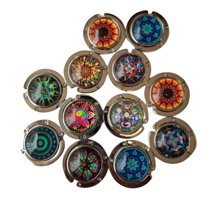 Imagem de Gancho Suporte Cabide De Bolsa Dobrável Pedra E Aço Inox