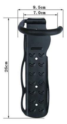 Imagem de GANCHO Suporte De Parede AÇO Carbono Vertical Para Pendurar Bicicleta