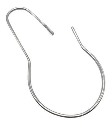 Imagem de Gancho Tipo Pera P/cortina Grande 35mm Pacote Com 100 Unid