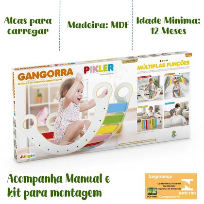 Imagem de Gangorra pikler brinquedo montessori pedagogia waldorf