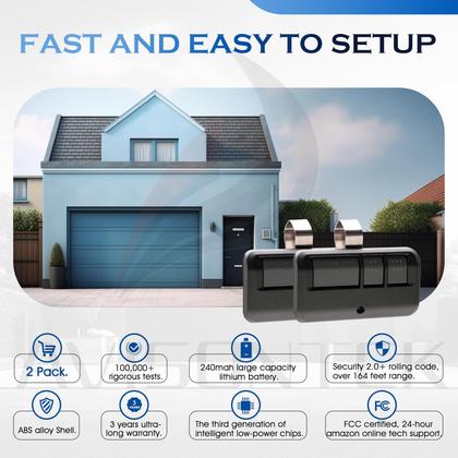 Imagem de Garantia universal LiftMaster 3Y do controle remoto Avisontek 893MAX