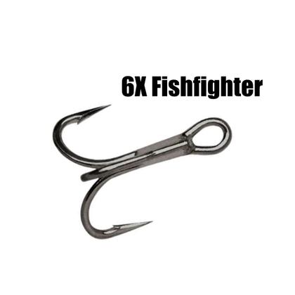 Imagem de Garateia VMC 6X Fishfighter N2 com 10 Unidades Black Aço Alto Carbono