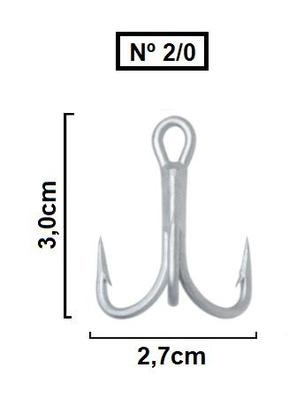 Imagem de Garateia VMC Fishfighter 6x Strong 8527PS Nº2/0 - 10 Unidades