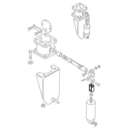 Imagem de Garfo fix.cilindro freio motor wabco vw-7100a40300 fd **ford