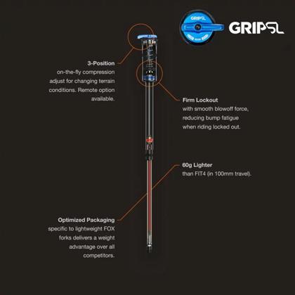 Imagem de Garfo Fox Factory Kashima Sc 32 100mm Boost Grip SL 2026 Pto