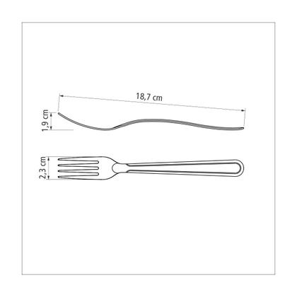 Imagem de Garfo Mesa Inox Buzios Tramontina 23762/000