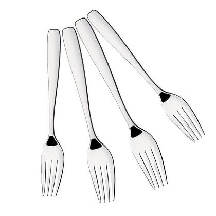 Imagem de Garfo para Sobremesa em Aço Inox Amazonas com 12 Peças 63960050 Tramontina