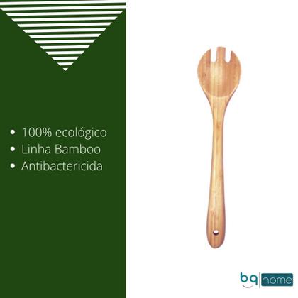 Imagem de Garfo redondo pratico ecologico linha bamboo 30cm infinite