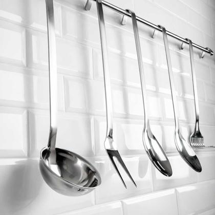 Imagem de Garfo Trinchante Profissional Inox Buffet Restaurante 52cm