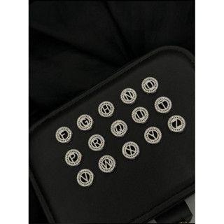 Imagem de Gargantilha de Letra Cravejada com Zircônia 45cm V12 em Prata 925 Legítima