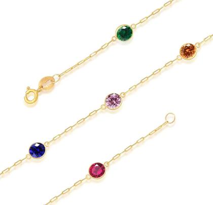 Imagem de Gargantilha Ouro 18k Com Zircônias 5mm 