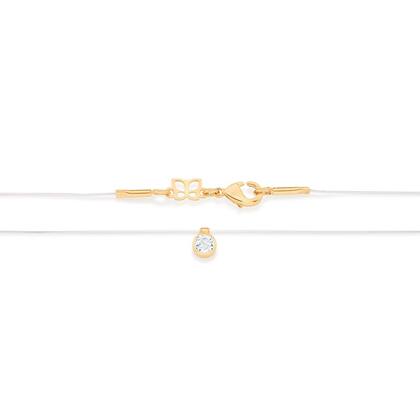 Imagem de Gargantilha Rommanel Ponto De Luz 40/42 Cm Fio Nylon 531837
