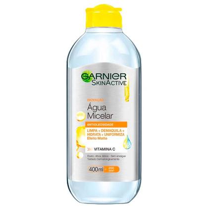 Imagem de Garnier Kit  Gel de Limpeza Facial + Sérum Facial + Água Micelar + Protetor Hidratante Facial FPS30