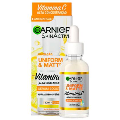 Imagem de Garnier Skin Uniform & Matte Vitamina C Kit  Sérum Facial + Gel de Limpeza + Protetor Solar FPS50 cor Média