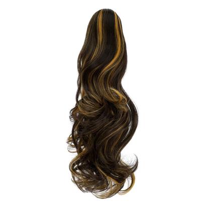 Imagem de Garra de extensão de rabo de cavalo FELENDY 18 cm 20 cm, encaracolada, ondulada, reta
