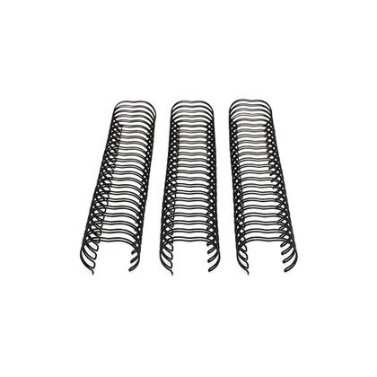 Imagem de Garra Duplo Anel A4 Wire-o 2X1 diam 1.1/4 Preto