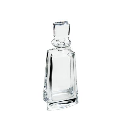 Imagem de Garrafa 700ml para whisky de cristal transparente Kathrene Alta Bohemia - 35149