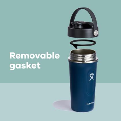 Imagem de Garrafa agitadora Hydro Flask isolada 700mL