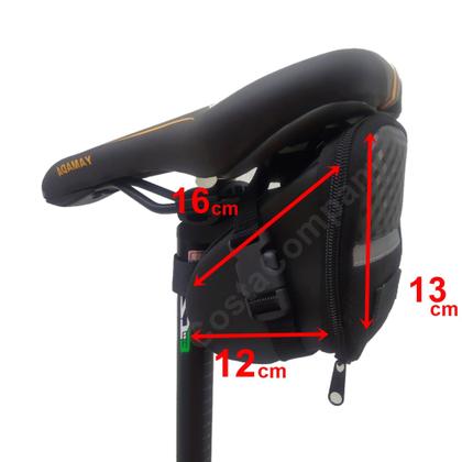 Imagem de Garrafa Agua Gelada Mtb Bike 600 Ml +suporte Md c/ parafusos +bolsa De Selin