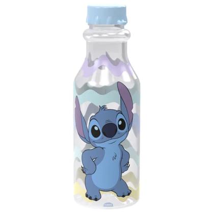 Imagem de Garrafa Água Infantil Stitch Escolar Lembrancinha Academia Garrafinha Squeeze Retrô 500ml Disneyv