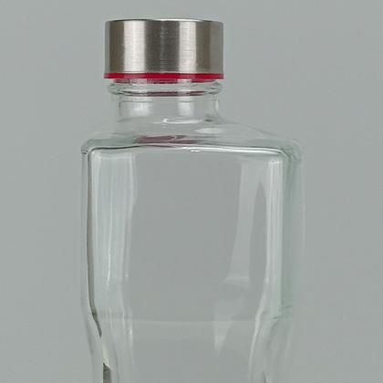 Imagem de GARRAFA ÁGUA SUCO LEITE HOME&CO VIDRO 1,1 LITROS 27x8x8cm TRANSPARENTE COM TAMPA