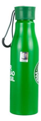 Imagem de Garrafa Alumínio Com Tampa Palmeiras Verde 600ml