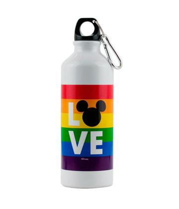 Imagem de Garrafa Alumínio Mickey 500ml ArcoÍris  Produto Oficial Disney
