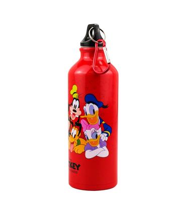 Imagem de Garrafa Alumínio Vermelho Turma Mickey Minnie 500ml