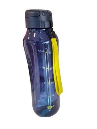 Imagem de Garrafa Aquavibe Com Canudo Flexivel 1,2L Mar Profundo