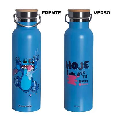 Imagem de Garrafa Camp 600ml Stitch Zona Criativa - 10073203
