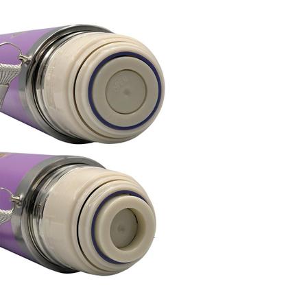 Imagem de Garrafa Color Estampa Pet Inox 480ml - Roxo