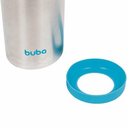 Garrafa com Canudo - Aço Inox - Térmica - 400ml - Azul - Buba - Buba Toys Imagem de Garrafa com Canudo - Aço Inox - Térmica - 400ml - Azul - Buba