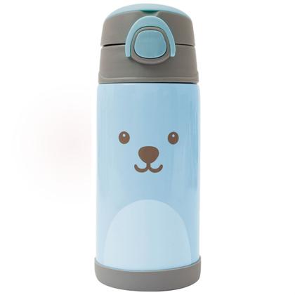 Imagem de Garrafa Copo Termico Parede Dupla 400 ml Conserva Quente Gelado