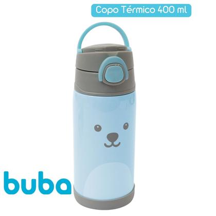 Imagem de Garrafa Copo Termico Parede Dupla 400 ml Conserva Quente Gelado