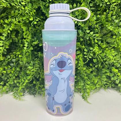 Imagem de Garrafa Coqueteleira Vip Stitch C/ Tampa Plasútil 660ml