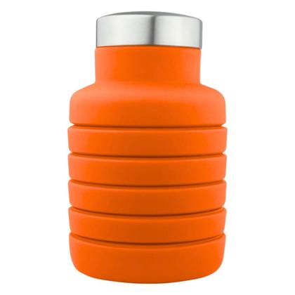 Imagem de Garrafa Dagg Eco Retrátil Silicone Dobrável 500ml Mini Squeeze Garrafinha Escola Merendeira Lanche