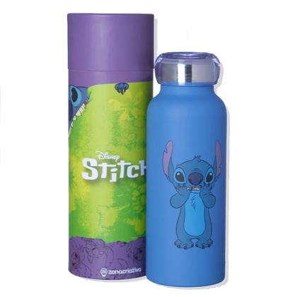 Imagem de Garrafa De Aço Inox Térmica Stitch 500ml Disney Oficial