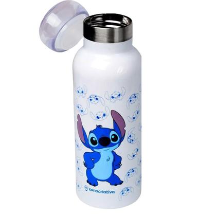 Imagem de Garrafa De Aço Inox Térmica Stitch 500ml Disney Oficial