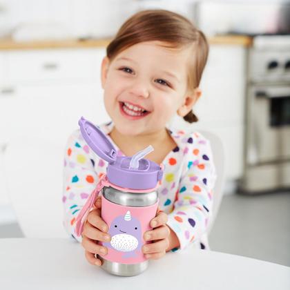 Imagem de Garrafa de Aço Inox Zoo Baleia Narval Skip Hop