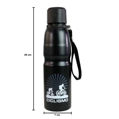 Imagem de Garrafa de água em aço inox com alça 750ml