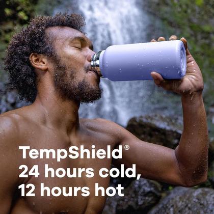 Imagem de Garrafa de água Hydro Flask 600ml Wide Mouth Moonshadow