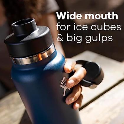 Imagem de Garrafa de água Hydro Flask Isolada em Aço Inoxidável 700mL