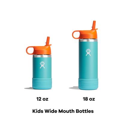 Imagem de Garrafa de água Hydro Flask Kids 500mL com tampa de palha Goji